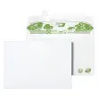 40 enveloppes extra blanches 114x162 mm 100% recyclées 80g bande siliconé
