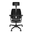 Siège DUO BACK ergonomique synchrone noir