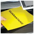 50 étiquettes L210xH297 mm Office Star jaunes