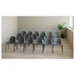 Chaise coque Beta accrochable - noir