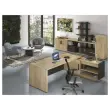 Bureau BARI 180 cm ch&ecirc;ne du bocage mont&eacute; 