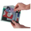 6 pochettes à scratch en polypropylène recyclé