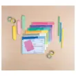 6 pochettes polypropyl&egrave;ne recycl&eacute; A5 - Assortis 