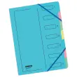 Trieur avec &eacute;lastique - dos extensiblerenforc&eacute; - 7 compartiments 
