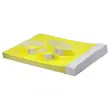 500 Bracelets Tyvek - Jaune - AVERY