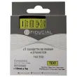 Ruban K7 pour titreuse DYMO S0720580 12mm jaune impression noire
