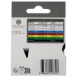 Ruban K7 pour titreuse DYMO S0720540 12mm blanc impression bleue