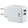 Chargeur secteur 2 ports USB-A 24W 