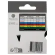 Ruban K7 pour titreuse DYMO S0720880 19mm jaune impression noire