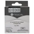Ruban K7 pour titreuse DYMO S0720930 24mm blanc impression noire 