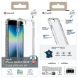 Coque pour IPhone SE/8/7/6S/6 avec côtés renforcés - Souple - Transparente - MUVIT