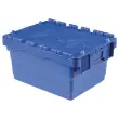 Bac navette gerbable 16 litres bleu