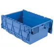 Bac navette gerbable 44 litres bleu