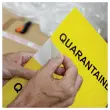 50 planches étiquettes L210xH148mm, 100 étiq/ boîte, jaune