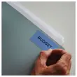 50 planches &eacute;tiquettes L70xH37mm, 1200 &eacute;tiq/ bo&icirc;te, bleu 