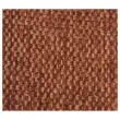 2 Fauteuils Tissu terracotta pi&eacute;tement &agrave;roulettes mont&eacute;s 