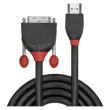 C&acirc;ble Black Line - HDMI vers DVI-D - 2m - LINDY 