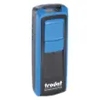Timbre mobile perso.Printy 9512-Boîtier bleu-E.bleu-47X18mm-5 lign.m