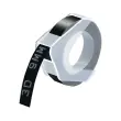 3 Rubans de marquage 3D Dymo 9 mm x 3 m Noir brillant 