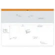 Sous main calendrier perpetuel A2 Rhodia