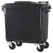 Container pour collecte et tri des déchets 770 L à roulettes
