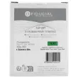 Ruban comp BROTHER TZE 751 24mm - noir/vert 