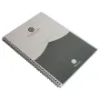 Cahier spirale recyclé - A4 - 70 g - 5x5 - Fiducial