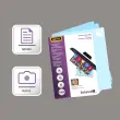 100 Pochettes de plastification mates - A4 - Recyclées - Fellowes