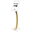 Présentoir signalétique bois A3