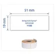 Rouleau de 500 étiquettes blanches 51x19 mm pour DYMO LW 450