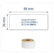 18 Rouleaux de 260 étiquettes blanches 36x89 mm pour DYMO LW 450