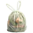 30 sacs compostable vert 10L à poignées