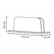 Support ordinateur portable et tablette vertical bois
