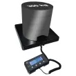 Pèse-colis électronique 300kg plateau acier XL 40x40 cm