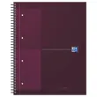 Cahier spirale Notebook A4+, 160p, 5x5, Oxford international Rouge 