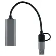 Adaptateur USB vers RJ45 – 1 GBPS – Gris – T’nB