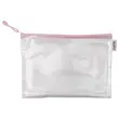 6 Pochettes souples arm&eacute;es A4 zip DJOIS -Coloris assortis 