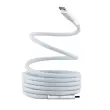 Câble USB-C/USB-C magnétique - Bleu et blanc - T'NB