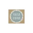 Rouleau de 500 étiquettes fantaisie "Plaisir d'Offrir" 4x3,5cm