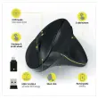 Souris sans fil ergonomique RECHARG ERGO Port Designs - Noire 
