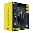 Souris sans fil ergonomique RECHARG ERGO Port Designs - Noire 