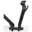 Bras porte-écran double BE Flexible Dual - Noir