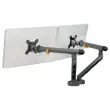 Bras porte-&eacute;cran double BE Flexible Dual - Anthracite 