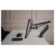 Bras porte-&eacute;cran double BE Flexible Dual - Anthracite 