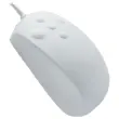 Souris filaire m&eacute;dicale blanc 
