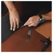 Tapis de souris en cuir recyclé
