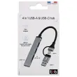 Hub USB-A et USB-C vers 4 ports USB-A – T’nB
