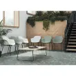 Fauteuil Weekly metal vert