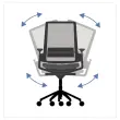 Siege resille 360 gris anthracite