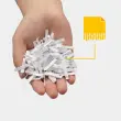 Destructeur Powershred LX70 - Coupe crois&eacute;e - Blanc - Fellowes 